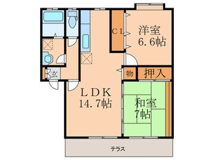 ビッグガ－デンⅠの物件間取画像